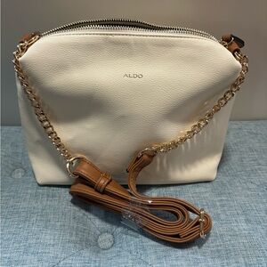 BRAND NEW ALDO CREAM COLOURED CROSSBODY PURSE